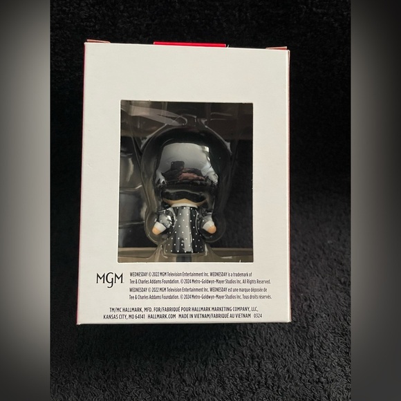 NIB 2024 Hallmark WEDNESDAY ADDAMS
Christmas Ornament In Box, - Picture 2 of 4